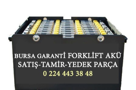 Bursa Forklift Traksiyonel Akü Bakım Satış Yedek Parça